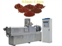 Floating Fish Feed Machine a ɔyɛ adwuma wɔ India .